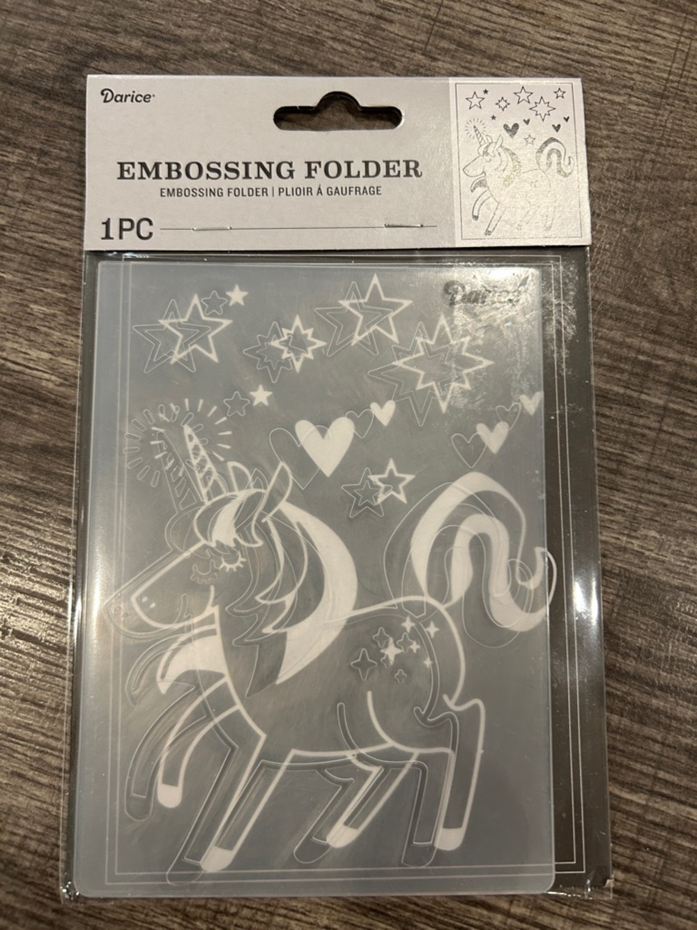 6 pack Darice Embossing Folder Collection - Assorted Floral & Animal Designs - Picture 5 of 7